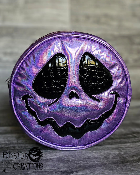 Purple Holographic/Gator Jack bag