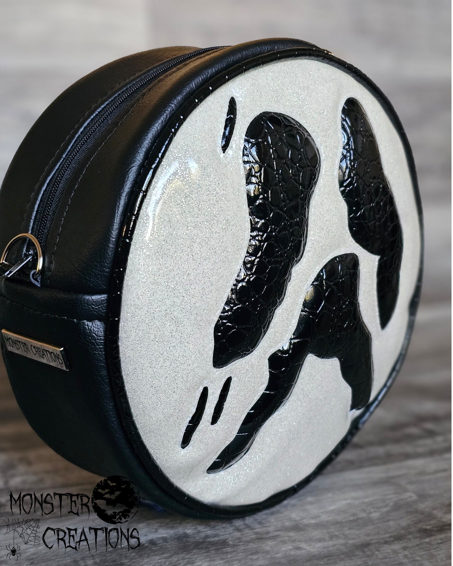 Scary ghost Bag black sides